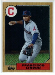 2017 TOPPS FRANCISCO LINDOR 1987 MOJO #87-FL - Picture 1 of 2