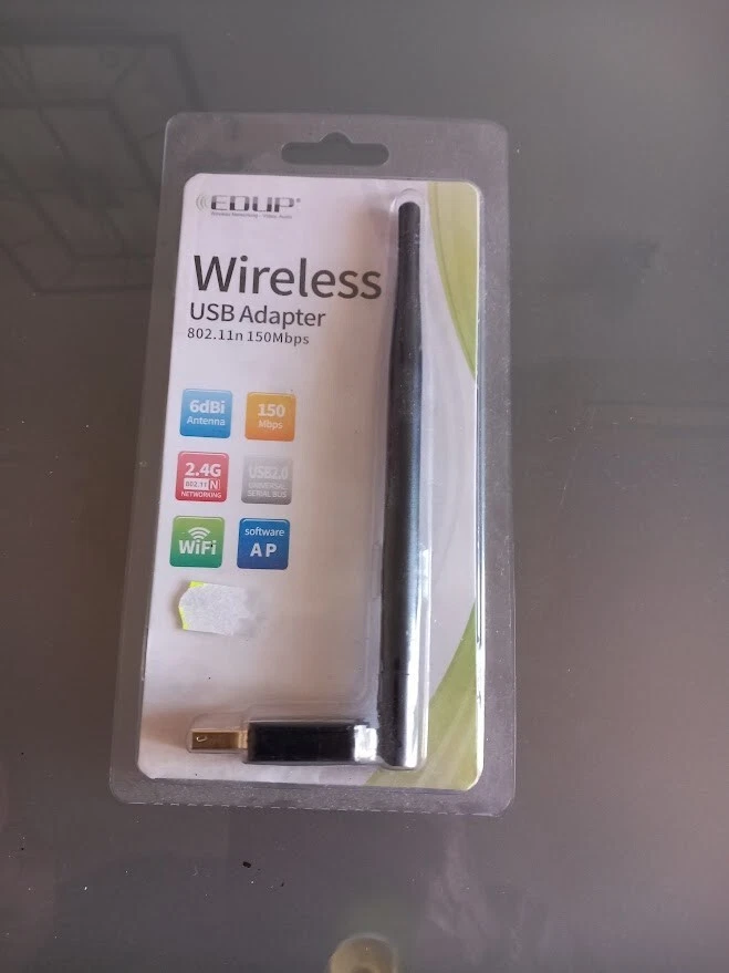 Chiavetta Antenna USB Wireless WiFi EDUP EP-MS8551 WI-FI 150 Mbps PC Notebook