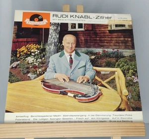 Rudi Knabl Zither MIT Begleitorchester LP Vinyl Record VG+ - Picture 1 of 5
