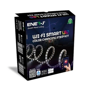 ENER-J SHA5213 5M WIFI CCT 6500K TO 3000K 300LEDS & DIMMABLE LED STRIP KIT - Picture 1 of 4