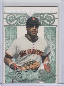 BARRY BONDS ▪ 1996 Fleer Metal Universe Mother Lode Insert #1 Giants - Picture 1 of 2
