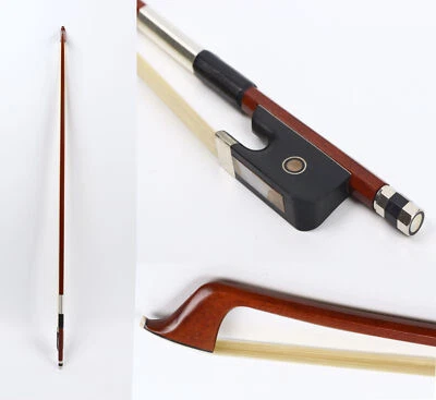 4/4 Full Size Brazilwood stick bows Advanced Cello Bow  stronge Baroque Style - Image 1 of 4