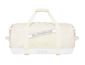Supreme 3D Logo Duffle Bag White (FW23) - Picture 1 of 4
