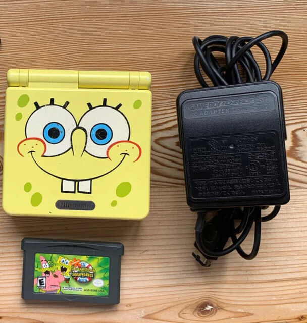 Game Boy Advance SP Console: Limited Edition Spongebob Squarepants, Lot  #29242