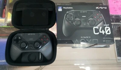 ASTRO GAMING C40 TR WIRELESS CONTROLLER FOR PLAYSTATION 4 ORIGINAL BOX BLACK - Image 1 of 4