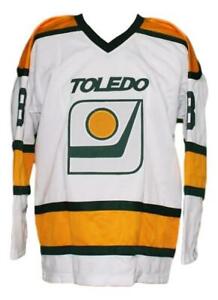 Any Name Number Toledo Goaldiggers Retro Custom Hockey Jersey White