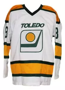 Camiseta deportiva de hockey personalizada blanca cualquier nombre número Toledo Goaldiggers - Imagen 1 de 3