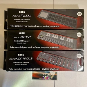 KORG nano PAD2 nano KEY2 nano KONTROL2 Set Boxed/EX+ Console/EX+ Japan - Picture 1 of 15