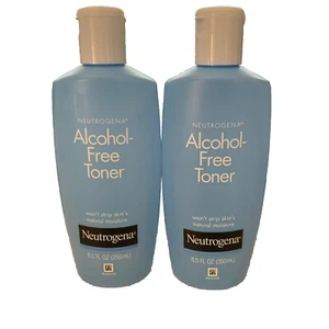 2 Neutrogena Facial Toner Alcohol Free Hypoallergenic 8.5 fl oz Sensitive Blue - Picture 1 of 2