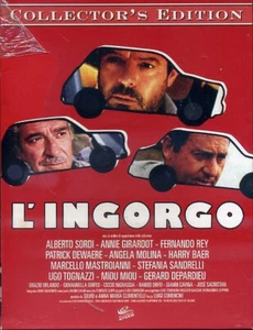 L'INGORGO 1979 COLLECTOR'S EDITION CUSTOM CASE DVD ORIGINALE STORM CELLOPHANATO - Imagen 1 de 2