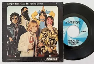Rock 45 Picture Sleeve ~ Rolling Stones "Jumpin Jack Flash" London PS - Imagen 1 de 2