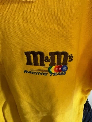 CAMISA POLO M & M 'S Racing team 36 amarela média M  - Imagem 1 de 4