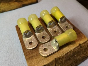 (5) RK727 Sta-Kon Ring Connector Nylon Insul. 1/ Bolt 1/4"  T&B - Picture 1 of 6