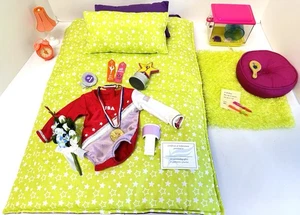 Lote de accesorios de dormitorio American Girl Doll McKenna Brooks 2012 como se muestra usada en excelente estado - Imagen 1 de 10