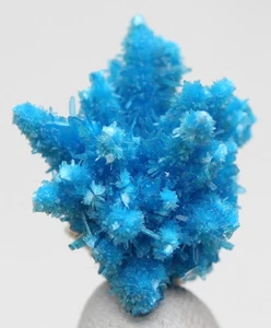 PENTAGONITE Crystal Mineral Specimen Cluster Blue Healing Poona INDIA - Picture 1 of 7