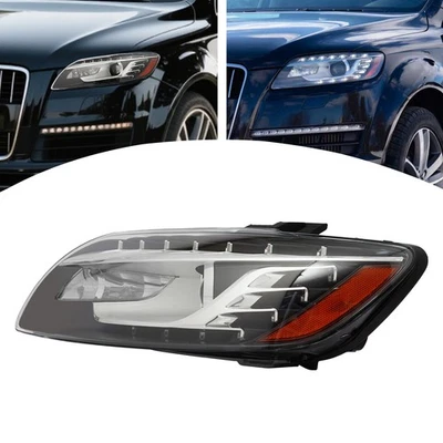HID Headlight Headlamp Left Driver Side Non-AFS For 2010-2015 Audi Q7 Foto 1 de 4