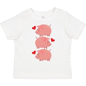 Inktastic Pig Lover Cute Farm Animals Toddler T-Shirt Animal Farmer Child Kid - Picture 1 of 9