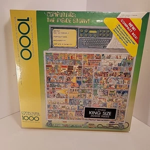 Vintage Springbok Jigsaw Puzzle Computers: The Inside Story 1,000 PCS Brand New! - Picture 1 of 8