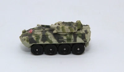 Galoob Micro Machines Military LAV-25 Green Camo Red Star Open - Image 1 of 2