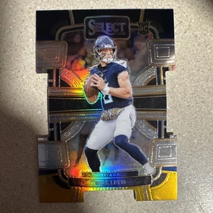 2023 Panini Select - Concourse Will Levis #96 Black & Gold Prizm Die-Cut (RC) - Picture 1 of 2