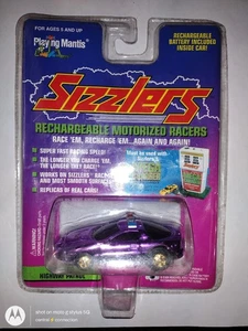  1996 Playing Mantis Sizzlers Sealed Rechargeable Purple 💜CAMARO HIGHWAY PATROL - Picture 1 of 2