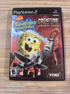 Spongebob Creature from the Krusty Krab - Sony PlayStation 2 (Complete) - Picture 1 of 6