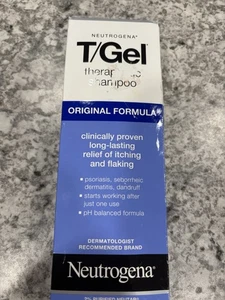Neutrogena T/Gel Therapeutic Shampoo Original 16 fl oz Anti Dandruff Exp 02/2024 - Picture 1 of 2