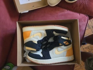 *NEW* Men NIKE Air Jordan 1 Zoom CMFT 2 Sail/Terra (DV1307 100), Sz 8.5 US MEN👍 - Picture 1 of 5