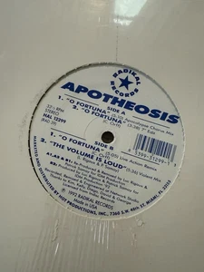 Very Rare Sealed Apotheosis O Fortuna 12” Vinyl Record Classic Album 1992 USA - Picture 1 of 4