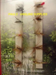 10 Assorted Fishing Dry fly / Flies for Trout Salmon - Picture 1 of 1