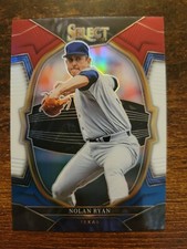 2023 Panini Select Nolan Ryan Tri-Color Prizm SP #1 Texas Rangers HOF