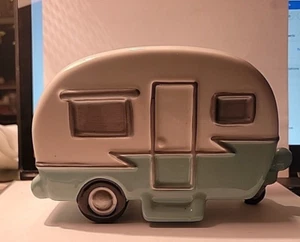 Ceramic Vintage Small Camper Planter - Picture 1 of 7