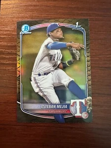 2025 Bowman Chrome 1st Reptillian Esteban Mejia #BCP-9 Rangers - Picture 1 of 1