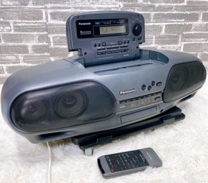 Panasonic RX-DT707 CD Headphone Jack Cassette Radio Boombox AC100V 50/60Hz Japan - Picture 1 of 18