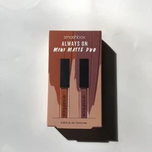 Smashbox Always On Mini Matte Lipstick Duo Pink and Mauve New In Box - Picture 1 of 3