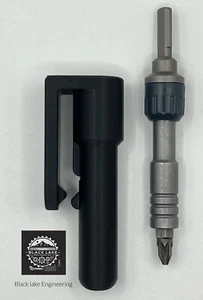 For Leatherman Ratcheting  Bit Driver— Sheath/Holder— Belt Clip. - Picture 1 of 8