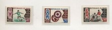 Niger 1970/74 Mondiali di calcio 2 serie cpl e 2 BF nuove integre MNH T1274