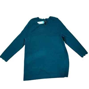 41 Hawthorn Green Seena Scalloped Sweater Size 2X NWT - Picture 1 of 7