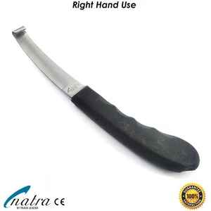 Coltello HOOF manico in plastica artigli di cavallo coltelli equini veterinari - Foto 1 di 3