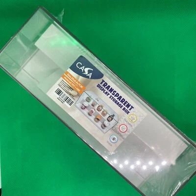 Transparent Display Storage Box Make Up Toys Rings - Image 1 of 4