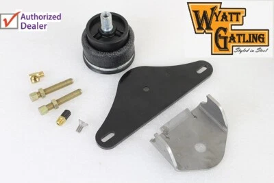 Solo Seat Single Air Cushion Chopper Knuckle Pan Shovel EVO TC-88 M8 Indian Foto 1 de 4