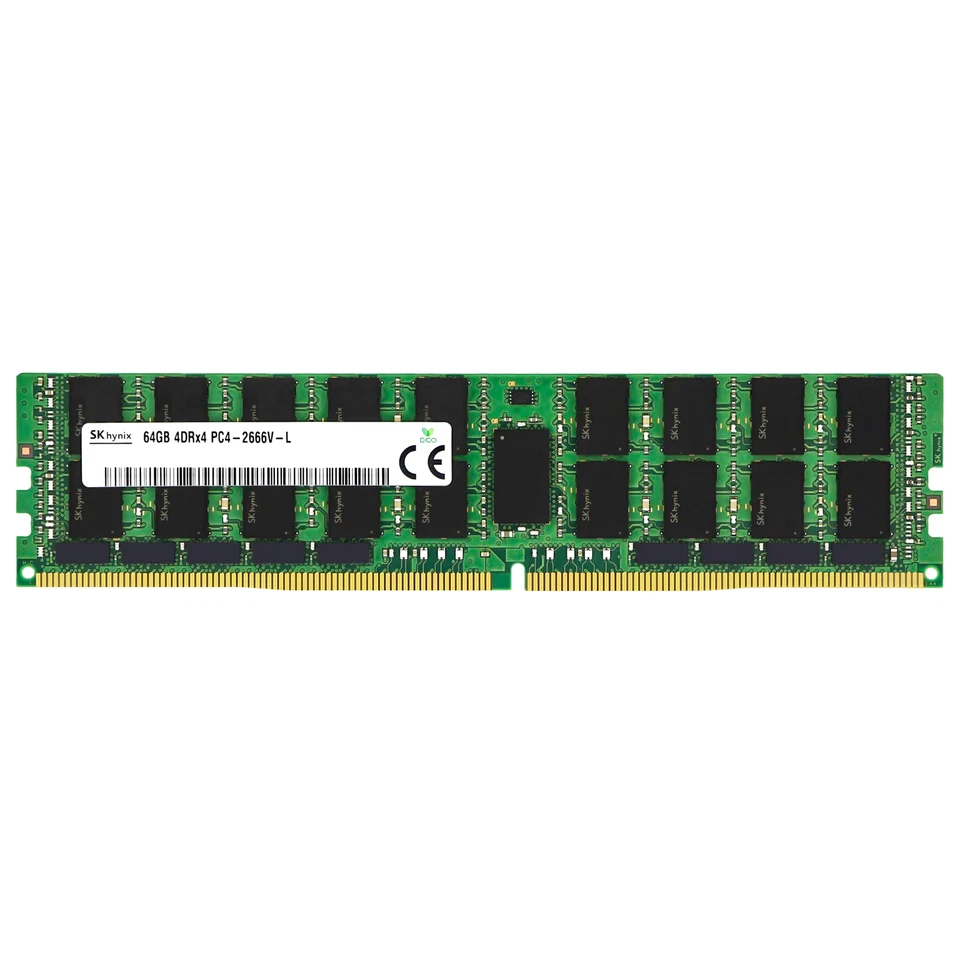 Memoria RAM Hynix 64 GB 2666 V LRDIMM DDR4-21300 HMAA8GL7CPR4N-VK HMAA8GL7AMR4N-VK Foto 1 de 1