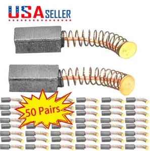 50 Pairs 2615090935 Carbon Brushes For Skil HD1812 (Type 1)(F012181200) Router - Picture 1 of 6