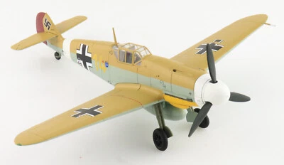 HA8761 1/48 Messerschmitt BF 109F-4 Star of Africa Marseille 3./JG 27 Libya 1942 - Image 1 of 4