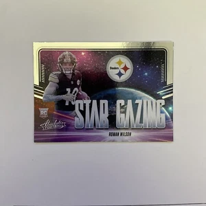 Roman Wilson 2024 Absolute Star Gazing SP #SG-RWN ROOKIE CARD - Picture 1 of 2