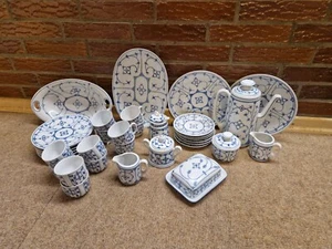 Vintage Geschirr „ Bareuther, Indisch Blau „ 6 Pers. - Bild 1 von 2