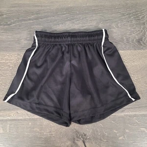 Augusta Sportswear Youth XS Black Elastic Drawstring Athletic Shorts New - Picture 1 of 8