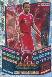 Topps Match Attax 17/18 -  384 - Mario Götze- 2013/2014 - Bild 1 von 1