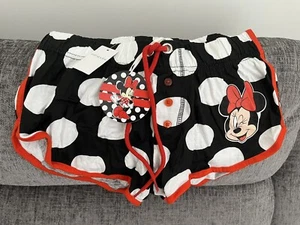 Disney Minnie Mouse Shorts Summer Beach Casual Pant Sports Gym Primark Bnwt 6-8 - Picture 1 of 2