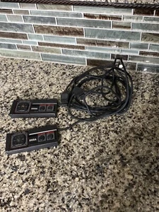 Lot (2) Sega Control Pad Controllers Model-3020 Black Master System (NOT TESTED) - Picture 1 of 5